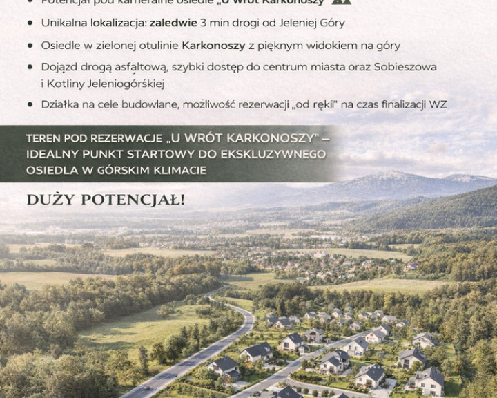 Działka Sprzedaż Dziwiszów