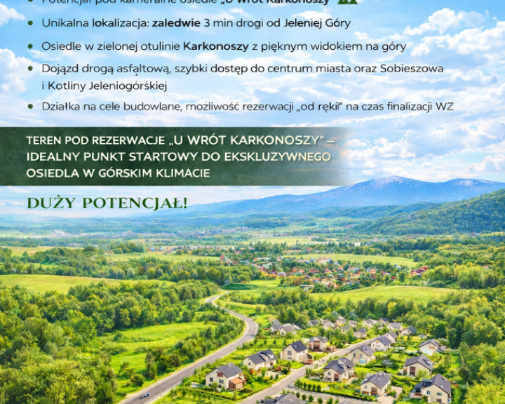 Działka Sprzedaż Dziwiszów
